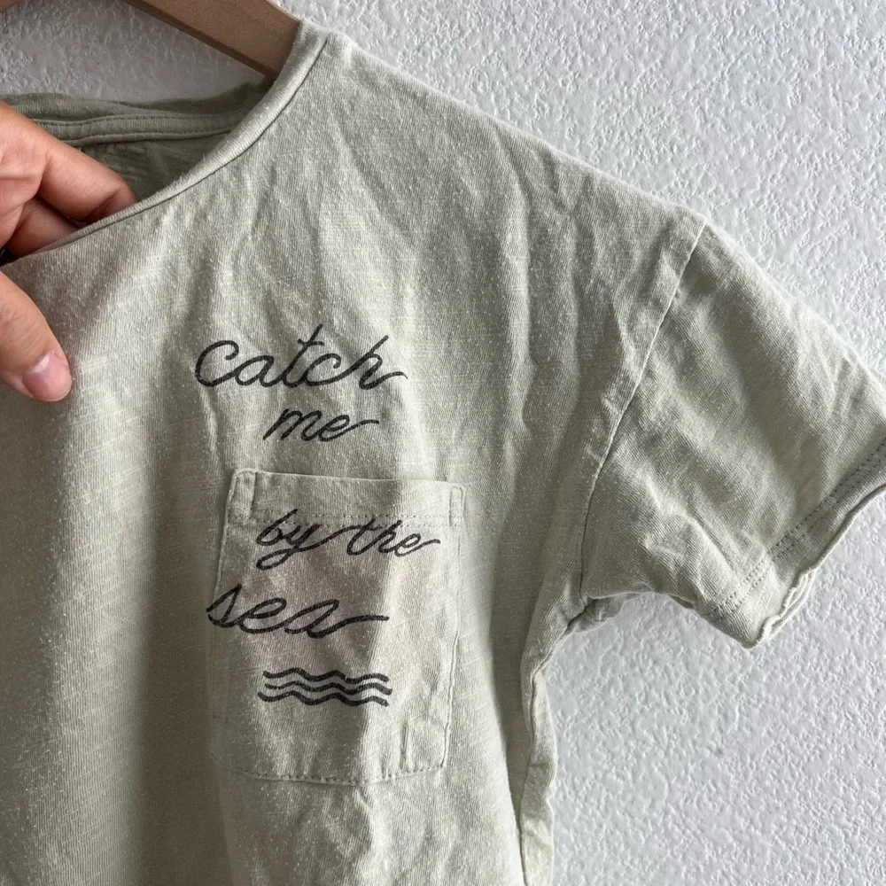 rylee & cru Catch Me By The Sea Pocket Tshirt